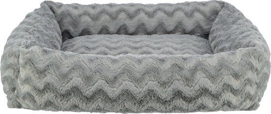 Trixie Be Eco Vital Hondenmand Loki - Orthopedisch - Soft Edition - Grijs - 50x35 cm