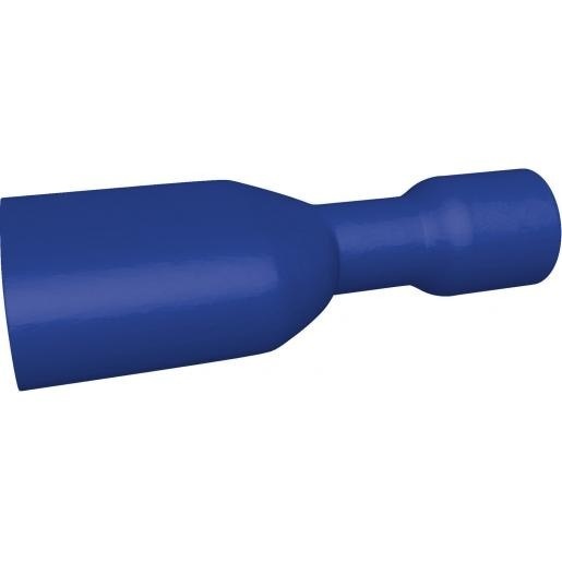 BizLine Kabelschoen/ Vlaksteker Geïsoleerd Vrouwelijk Blauw 1,5-2,5mm2 - 6,3 x 0,8 mm