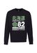 Oldskull Retro Japan Island Sweatshirt Black