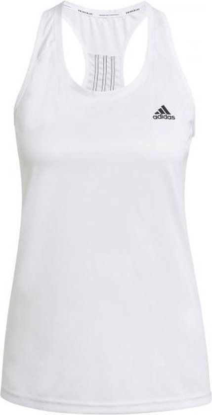 adidas 3-Stripes Sport Tanktop Dames - Wit - Maat L