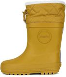 Druppies Winterlaarzen Kinderen - Gevoerde Regenlaarzen - Snowboots - Okergeel - Maat 24