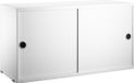 String Furniture - ARMOIRE À PORTES COULISSANTES (1-PACK BLANC)