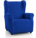 Martina Home Emilia Stoelhoes, Stof, Blauw