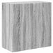 vidaXL meuble TV mural 59,5 x 31 x 60 cm gris Sonoma bois d'ingénierie