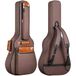CAHAYA 40 41 42 inch waterdichte gitaartas bruin 12 mm gewatteerd voor concertgitaren verbeterde versie CY0150