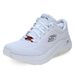 Skechers Dames Arch Fit 2.0 Big League Sneaker, Wit, 40 EU