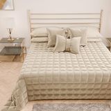 PETTI Artigiani Italiani Spreien, bruin, bedmaat 100 (170 x 260 cm)