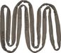 MM Rondstrop hijsband 2000 kg 3000 mm x 50 mm Grijs Nylon/Polypropyleen