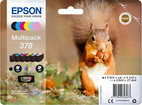 Epson 378 Claria Photo HD Ink Multipack - Original - 6 Colors