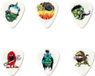 Médiators Dunlop Blackline Originals BL111P73 Dirty Donny 0.73mm plectrumset (6 stuks)
