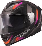 LS2 FF818 Storm III Sporty Helm - Integraalhelm - Maat L - Grijs/paars