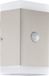 EGLO Carpinera Wandlamp Buiten - Sensor - GU10 - 18 cm - Sensor - RVS/Wit