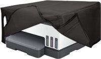 kwmobile hoes geschikt voor HP Smart Tank 7305 - Beschermhoes voor printer - Stofhoes in donkergrijs