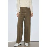 Mango kaki wide leg jeans