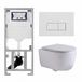 Geberit QeramiQ Dely Swirl Toiletset - Mat Wit