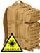 Brandit Us Cooper Lasercut M 25l Rugzak Camel