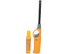 Flame Classics Briquet - long manche - avec cylindre rechargeable - jaune - 25 cm - BBQ/ cuisine