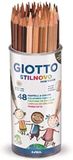 Giotto Stilnovo 48 stuks huidkleurpotloden 12 x 4 kleuren