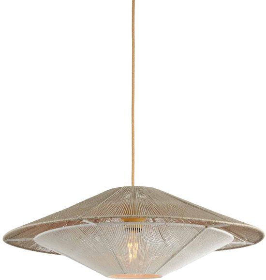 GOOD&MOJO Hanglamp Lumbini - Beige - Ø60x250cm