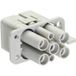HARTING 09120063141 Insert Han® Q 4 + 2 + PE Crimp 1 pièce(s)