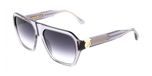 Ferragamo SF2080SLBI Gris transparent 58/16/145 Homme Lunettes de soleil