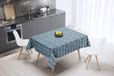 Bonamaison Tafelkleed, Anti-Mold, Sneldrogend, Waterdicht, 100% Polyester Tafellaken, Willekeurig patroon, 140 x 140 Cm - Ontworpen en Vervaardigd in Turkije