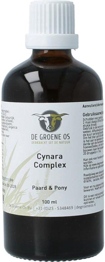 Groene Os Cynara Complex Paard/pony (100 ml)