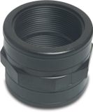 Deltafix sok binnendraad pp zwart 1 1/4 inch 1 st.