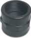 Deltafix sok binnendraad pp zwart 1 1/4 inch 1 st.