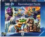 Erwachsenenpuzzle Ravensburger The Mandalorian and Grogu Legpuzzel 500 Stukjes