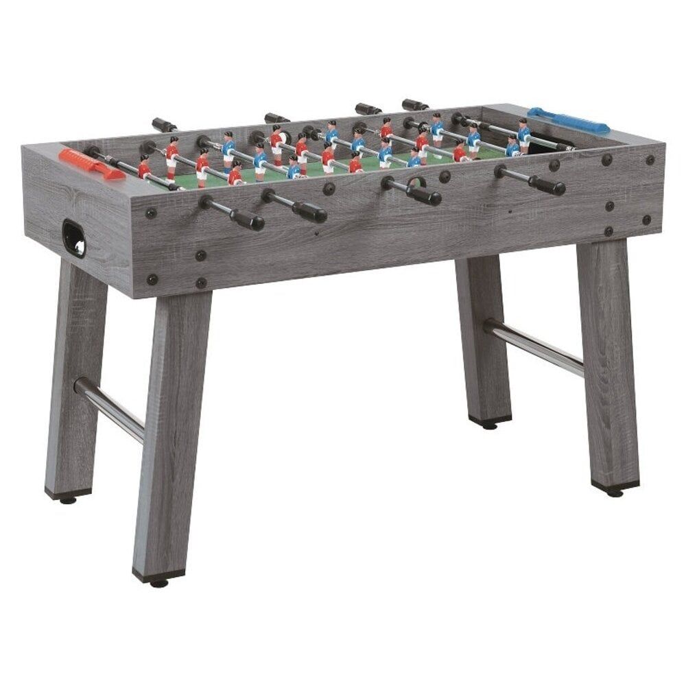 Garlando F-2 Voetbaltafel - Grijs Eiken - Telescopische stangen - 4+ jaar