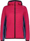 CMP Damesjack met capuchon Unlimitech - Magenta - S - Polyester - Waterafstotend - Winddicht - Herfst/Winter 2026
