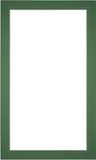 Passe-Partout Groen Bos Fotomaat 25x45 cm - Lijstmaat 30x50 cm