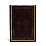 Paperblanks Marokkaans zwart notitieboek met harde kaft - Midi - gelinieerd - 144 p.