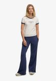 Superdry Vrouwelijke flare joggingbroek Athletic Essentials Stripe