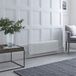 Hudson Reed Radiateur électrique style fonte - Blanc - 4 rangs - 101 x 30 cm - Design rétro - Windsor