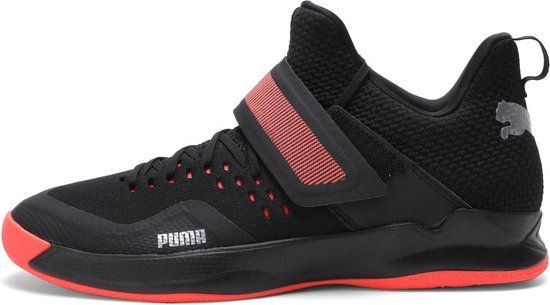 Puma Rise XT NETFIT 2 - Volleybalschoenen - Unisex - Maat 45 - Zwart