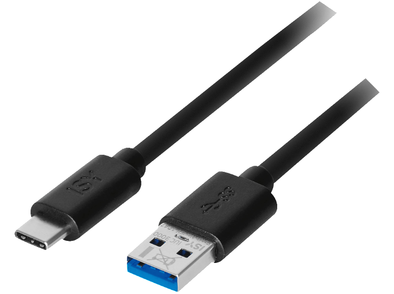 isy IUC 3000 USB Type-C naar USB-A 3.0 1 m