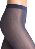 FALKE Slick Skin 40 DEN panty dames blauw - maat M