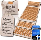 Tapis d'acupression Bol XXL pour tout le corps - Beige/Brun