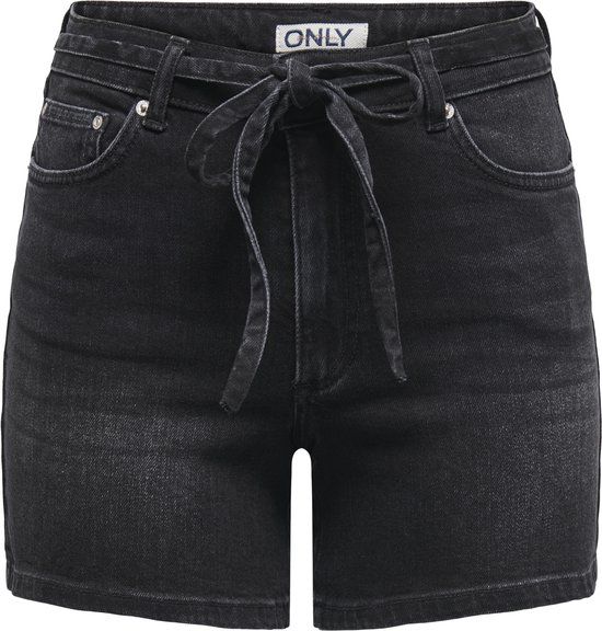 ONLY ONLGIANNA MW BELTED SHORTS AZG DNM NOOS Dames Korte broek