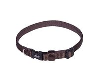 Nobby Classic Preno mini-halsketting in bruin maat L 13-20 cm breedte 10 mm