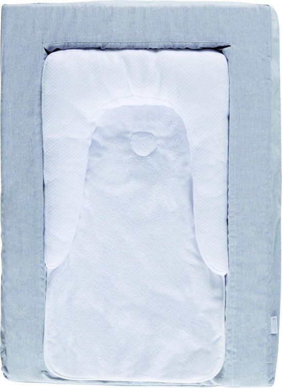 Candide Babyverschoonmat ergonomisch met verkleiner grijs en wit