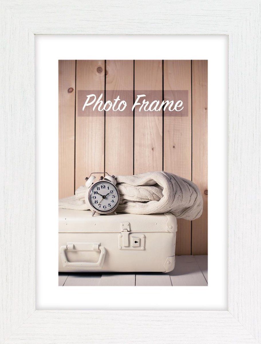 Zep Nelson Fotolijst - Hout - Wit - V21253