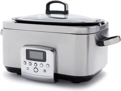 Greenpan slowcooker 6L inox