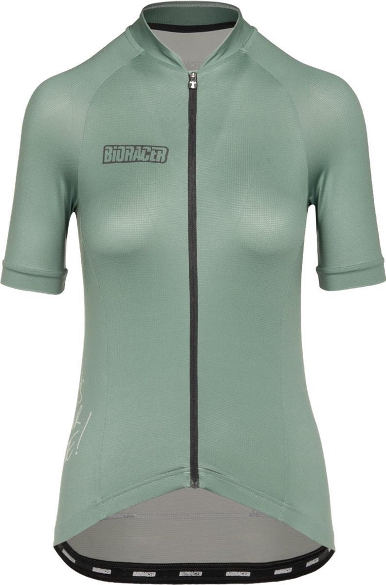 Bioracer Metalix Fietsshirt voor Dames - Groen S