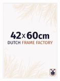 Dutch Frame Factory Fotolijst 42x60 cm - Kunststof - Wit Hoogglans - Easy