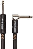 Roland Black Series instrumentkabel haaks/recht RIC-B20A