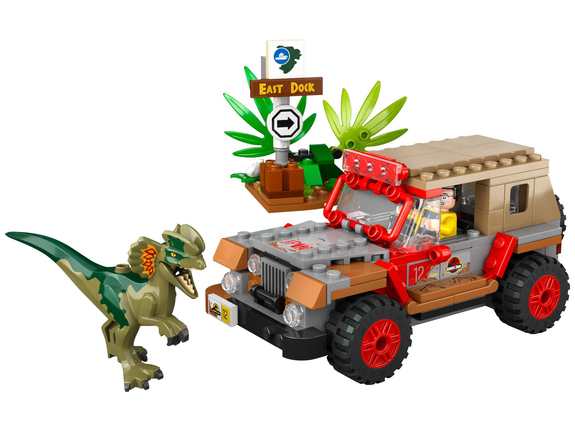 lego Dilophosaurus hinderlaag?