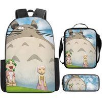 Rugzak SZSMART MODEL gemodelleerd Totoro Driedelige Rugzakset